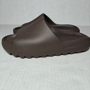 Adidas Yeezy Original Slide Soot 2020 Brown Slip On  Sandals Men's Shoe Size 12